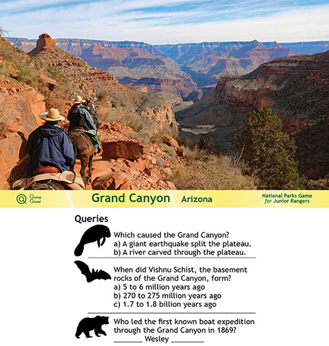 Grand Canyon and queries