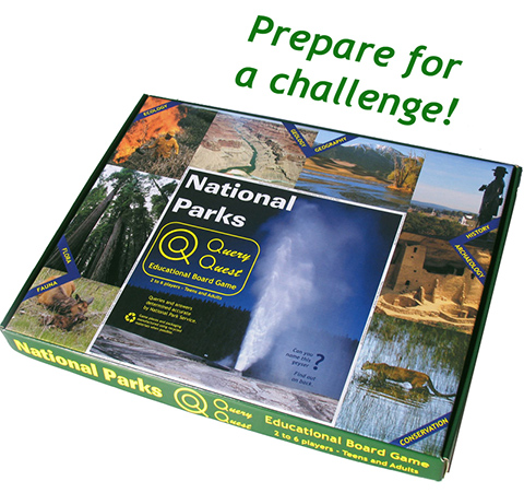 National Parks Game Prepare for a challenge!