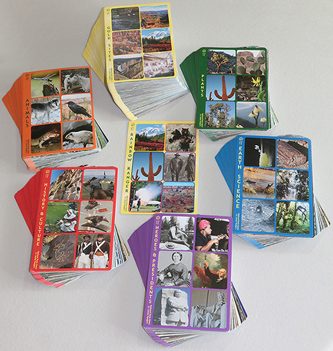 Decks of photo cards
